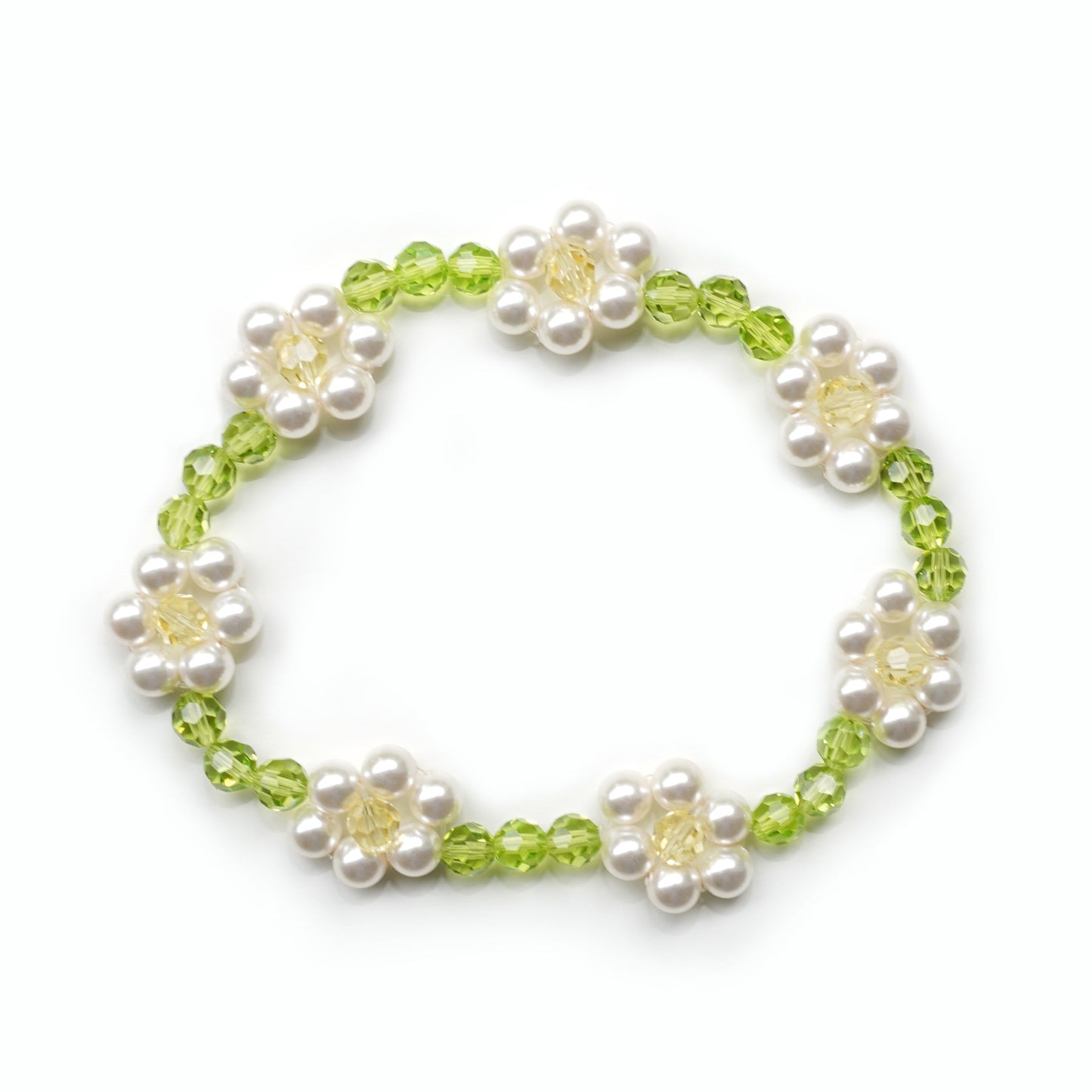 Swarovski Pearl Daisy Necklace