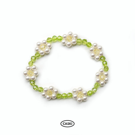 Swarovski Pearl Flower Necklace