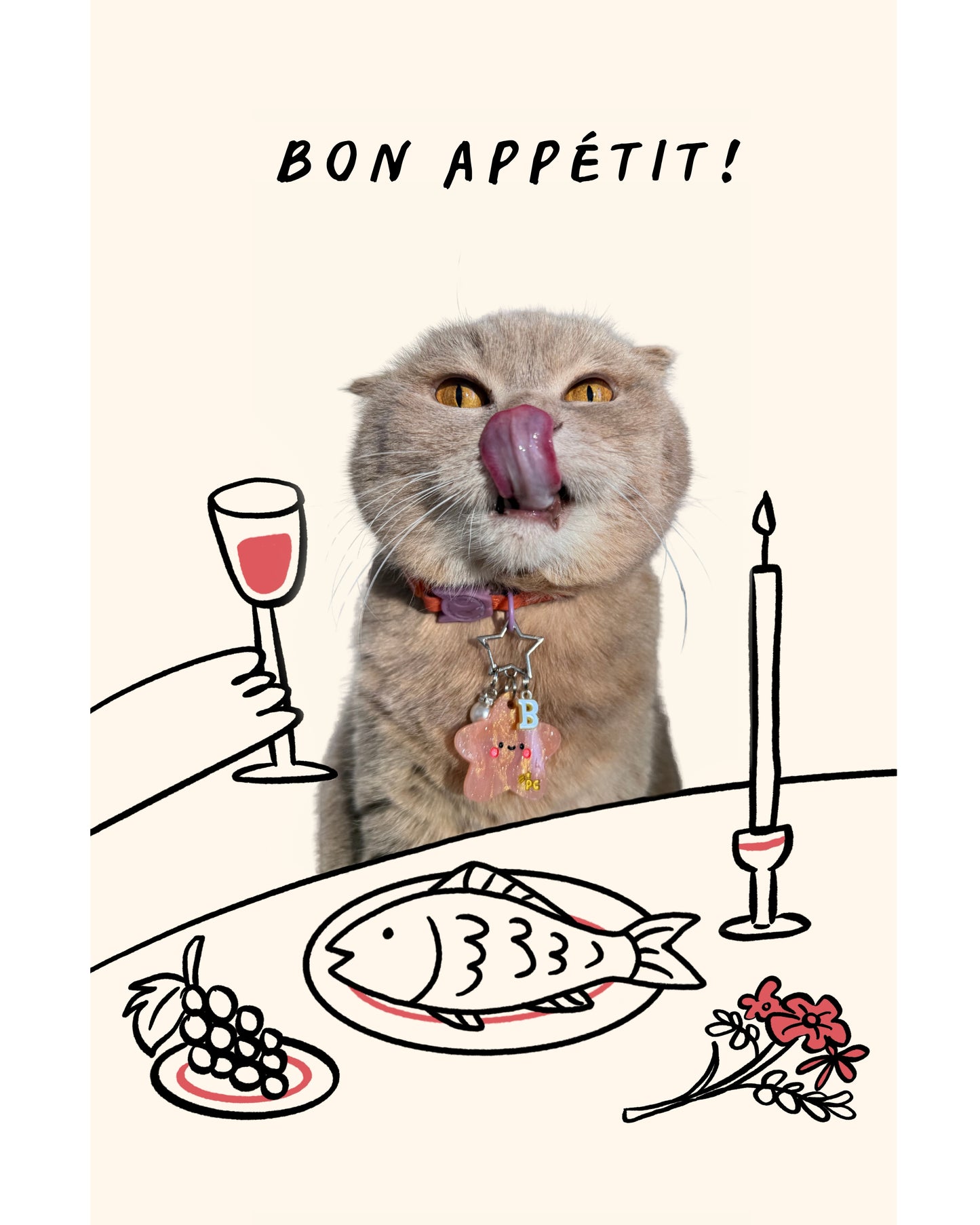 Custom Cat Portrait Wall Art