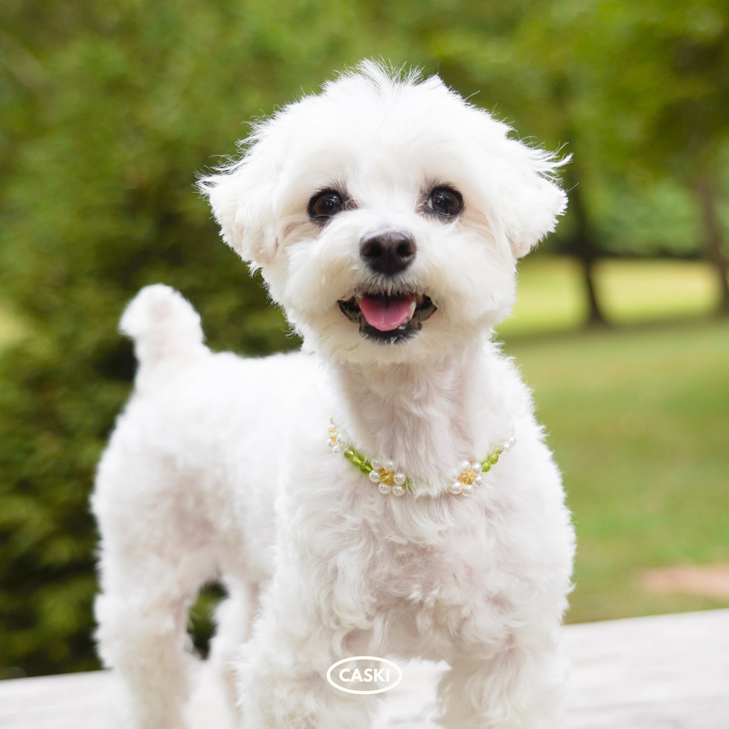 Swarovski Pearl Daisy Necklace