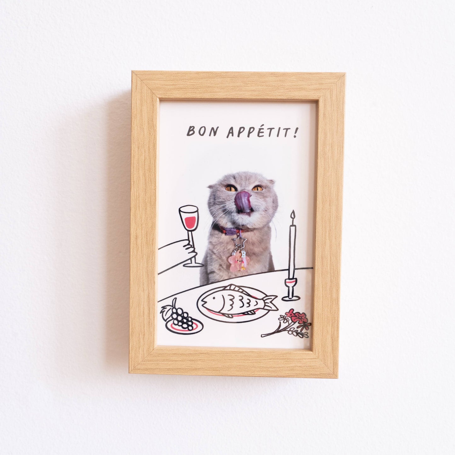 Custom Cat Portrait Wall Art