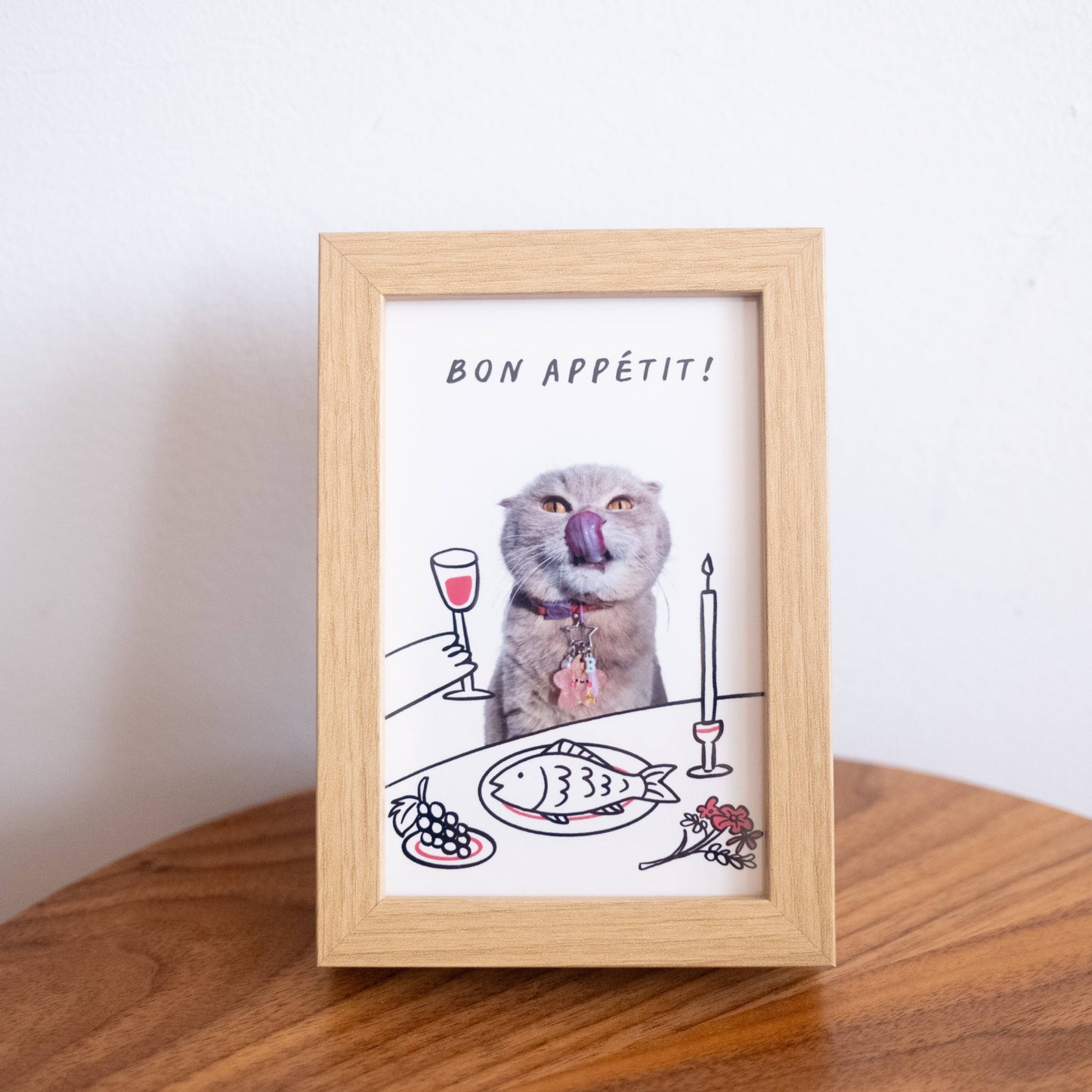 Custom Cat Portrait Wall Art
