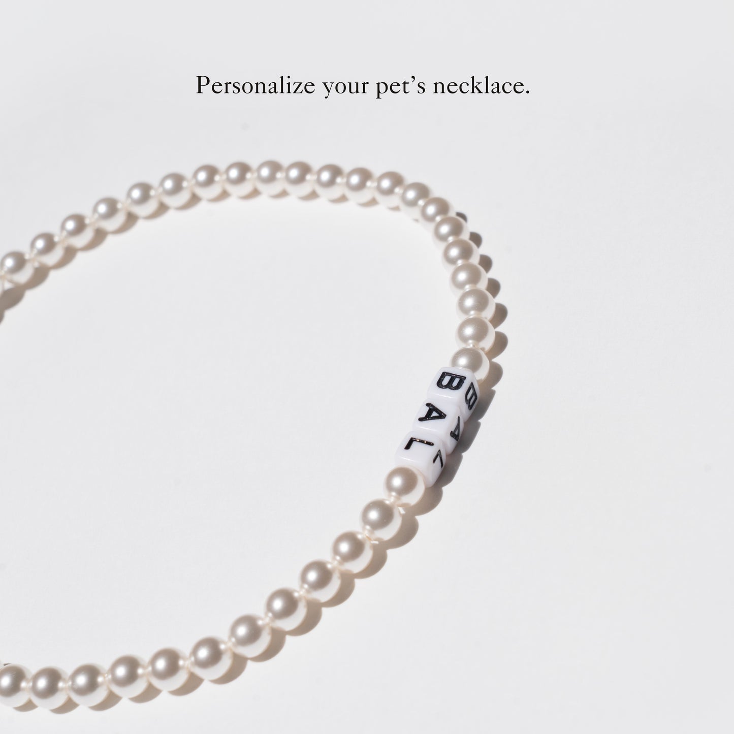 Swarovski Pearl Necklace with strawberry charm